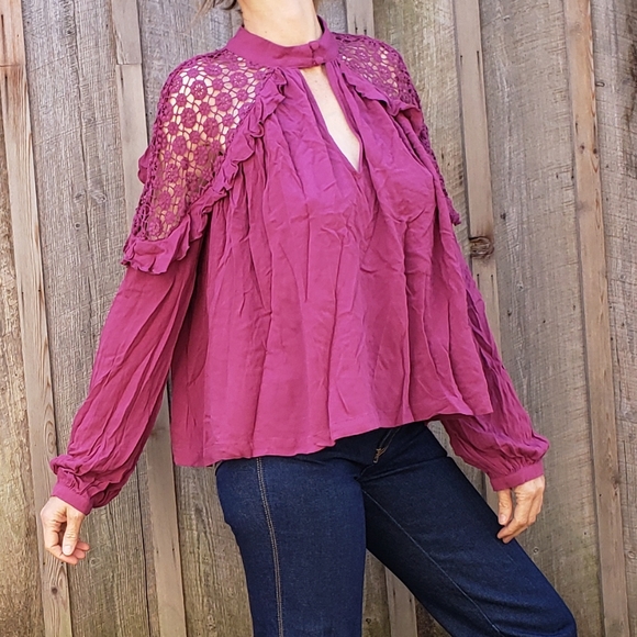 Free People Peasant Blouse - Picture 7 of 12
